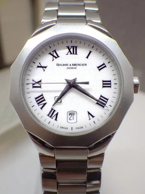 Baume & Mercier Riviera 65471 White Dial Swiss Quartz Ladies Watch - Image 1 of 4