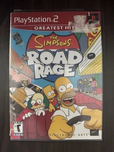 The Simpsons Road Rage (Sony PlayStation 2 PS2, 2001) Completo con Tarjeta Reg Funciona - Imagen 1 de 3