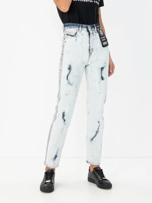 DIESEL D-Eiselle-SP 0890Q Women's Jeans W27/L32 Straight Bleached Blue Cotton - Image 1 of 4