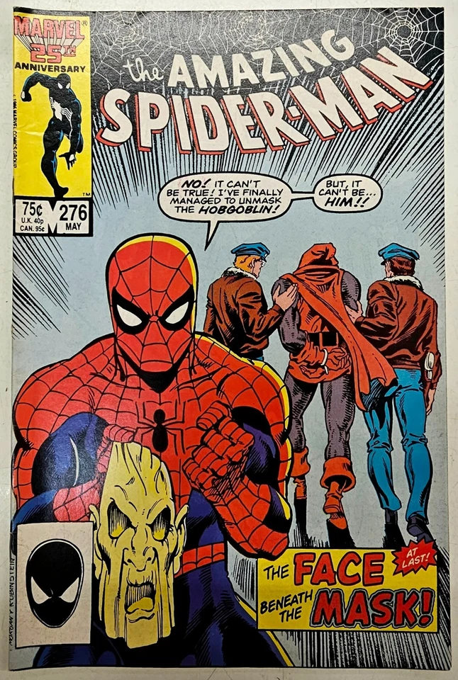Amazing Spiderman 276 Marvel Comics Key Issue High Grade FN Flash Hobgoblin Foto 1 de 1