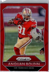 2015 Panini Prizm - Anquan Boldin #180 Red Prizm SP San Francisco 49ers - Foto 1 di 2