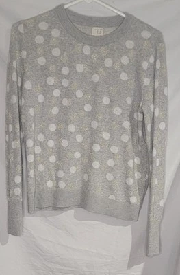 Suéter metálico a lunares brillantes medio festivo de vacaciones A New Day para mujer Foto 1 de 4