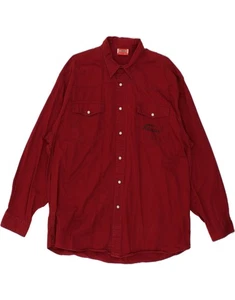 LEMON & SODA Mens Graphic Shirt XL Red Cotton AI08 - Picture 1 of 3