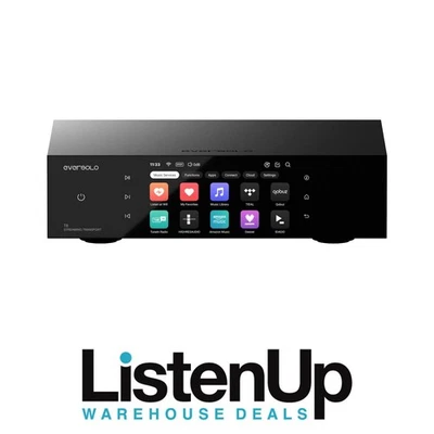 Eversolo T8 Professional-Grade Streaming Transport with Wi-Fi 6 & SFP Networking - Image 1 of 4