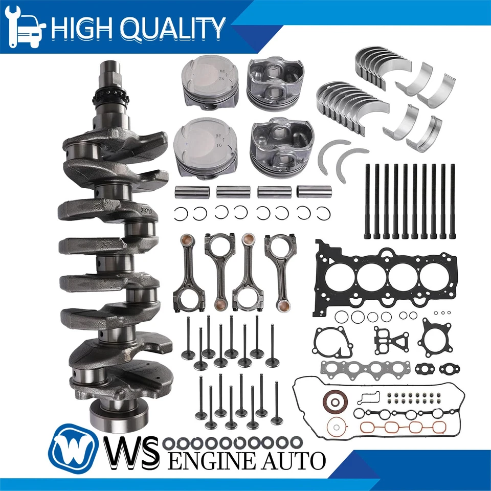 Kit de biela de cigüeñal y junta de cabeza de pistón para Hyundai Kia Soul G4FJ 1.6 Foto 1 de 4