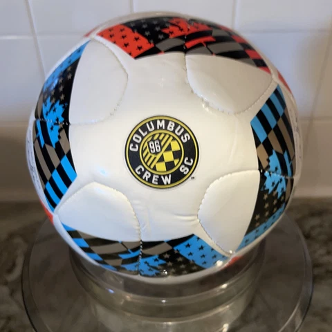 Adidas Mini Columbus Crew SC MLS Old Logo Miniature Soccer Ball - Size 1 -5" Kid Cover