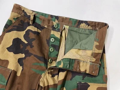 Pantalones de paracaidista ROTHCO vintage camuflaje bosque militar BDU fatigas 31-35 Foto 1 de 4