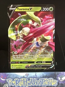 Pokemon Card Tsareena V 021/264 Rare Holo Fusion Strike Near Mint - Picture 1 of 2