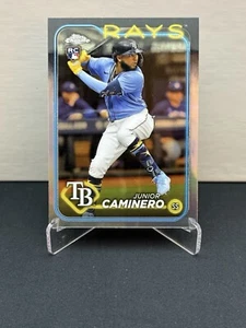 Serie 2 2024 Base #628 Junior Caminero Tampa Bay Rays - Imagen 1 de 2
