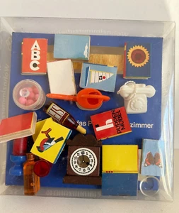 Bodo Hennig RARE Dollhouse Living Room Accessories #854 - MINT in Original Box - Picture 1 of 6