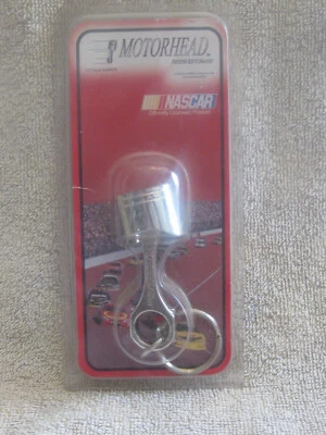 Motorhead Piston Keychain NASCAR New in Sealed Package NIP - Image 1 of 4