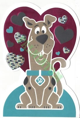 Новый из старых запасов новый Hallmark День святого Валентина карта - Скуби-Ду! - Изображение 1 из 2