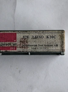 Gewindeplatten von STS, 12E 2.5 ISO K20C, aus dem  Quad Cut System - Picture 1 of 1