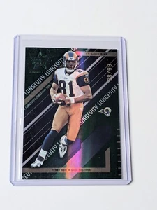 Donruss Leaf Rookies & Stars 2004 Torry Holt Rams Longevity Green NFL /99 - Picture 1 of 2