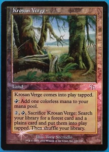 Krosan Verge FOIL Judgment NM Land Uncommon MAGIC MTG CARD (ID# 481581) ABUGames - Picture 1 of 2
