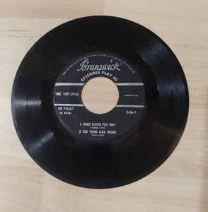 BIG TINY LITTLE MAKE ROOM FOR TINY / THE THIRD MAN THEME 45 7" EP COMPILATION - Picture 1 of 2