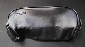 RARE! Vintage! Norelco Black Case Bag Zipper Pocket Pouch Electric Razer Shaver - Picture 1 of 3