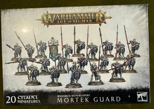 Games Workshop Warhammer Sigmar Mortek Guard Bonereapers sealed box - Picture 1 of 2