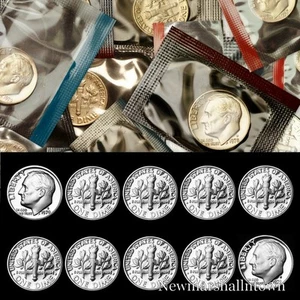 1970 1971 1972 1973 1974 1975 1976 1978 1979 1979 P+D+S Roosevelt Set Prove Nuovo di zecca - Foto 1 di 3