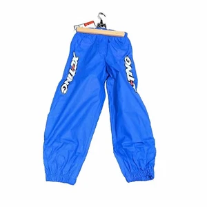 XC-TING WATERPROOF MOTOCYCLE PANTS TRIALS YOUTH - BLUE BLACK YM 7-10 Yrs - Picture 1 of 7