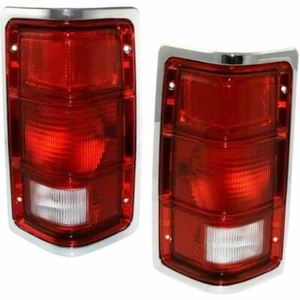 New Set Of 2 Left & Right Tail Lamp Lens & Housing Fits 1987-1996 Dodge Dakota - Picture 1 of 11
