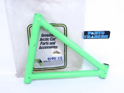 NOS Arctic Cat Snowmobile Upper A-Arm Lime Green ZR580 Thundercat 1996 0703-310 - Image 1 of 2