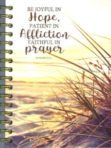 Religious Theme Blank Book, Journal, Made in India Be Joyful in Hope Unused - Picture 1 of 1