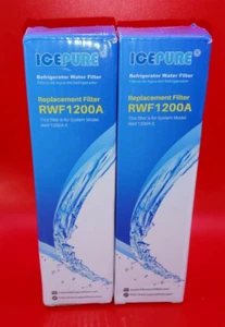 2 PACK - IcePure RWF1200A Replacement Water Filter - NEW - Picture 1 of 2