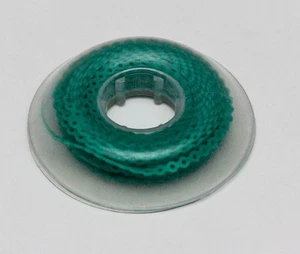 Dental Orthodontic Ultra Power Elastomeric Elastic Chain Continuous 15' Aqua - Picture 1 of 2