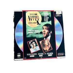 Hemdale Vampires Kiss Laserdisc Comedy Starring Nicolas Cage - Picture 1 of 3