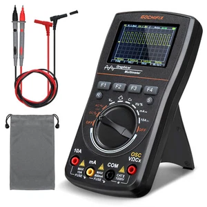 2-in-1 100MHz Handheld Oscilloscope Multimeter with 2.4inch Display with Memory - Picture 1 of 11