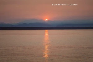 Stampa fotografica Sunset at Golden Gardens Seattle 4X6,5X7, 8X10, 8,5X11 - Foto 1 di 1