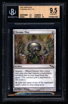 Chrome Mox 2003 Mirrodin MTG Magic The Gathering BGS 9.5 - Image 1 of 3