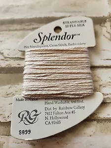 Rainbow Gallery Splendor Dark Ecru 899 100% Seide 8 Yards Handarbeit - Bild 1 von 3