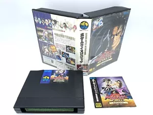 Cartucho Neo Geo AES Samurai Spirits (Shodown 2) SNK ROM de Japón caja rota - Imagen 1 de 22