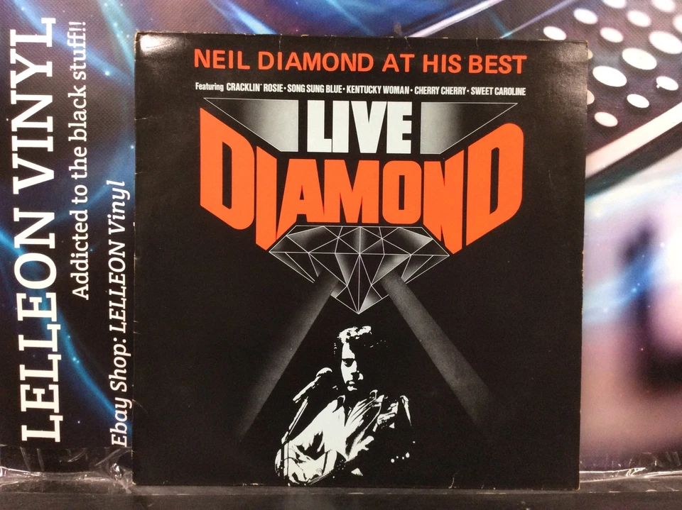 Neil Diamond Live Diamond LP Album Vinyl Record MCF3137 A1/B1 Pop 60's 70's - Image 1 of 4