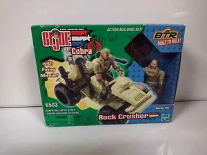 GI Joe Vs Cobra BTR Build to Rule Rockcrusher and Gung Ho Figure - Picture 1 of 4