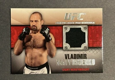 2011 Topps UFC Vladimir Matyushenko #FR-VM Title Shot Fighter Relic Card - Image 1 of 3
