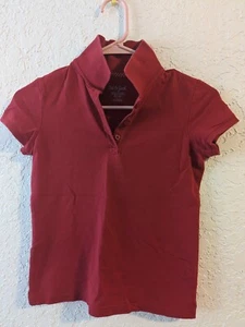 Girls Red Uniform Blouse Cat And Jack Size M (7/8) - Picture 1 of 3