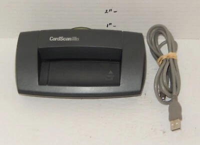 Corex CardScan 600CX Black USB Desktop Business Card Scanner For Home & Office - Image 1 of 4