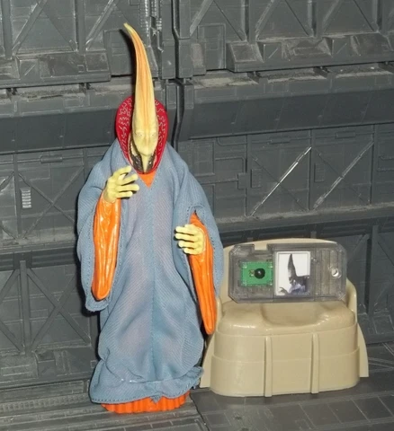 STAR WARS EPISODE 1 EP1 GRAXOL KELVYYN OF WATTO'S BOX SCENE 3-PK W CHAIR & CHIP Cover