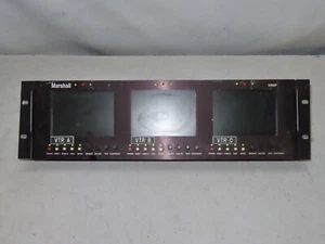 Marshall V-R53P Rack-Mounted Triple 5-Inch LCD Panel - Picture 1 of 2