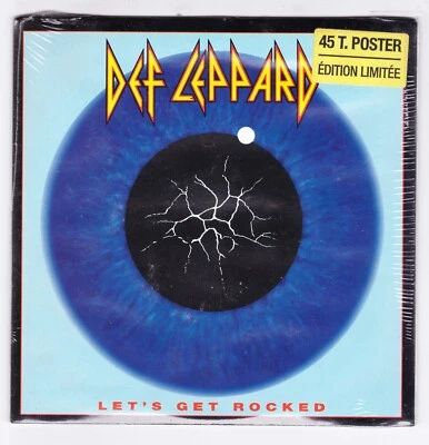 Def Leppard – Let's Get Rocked 7" Limited Edition Sealed (France) - Image 1 of 2