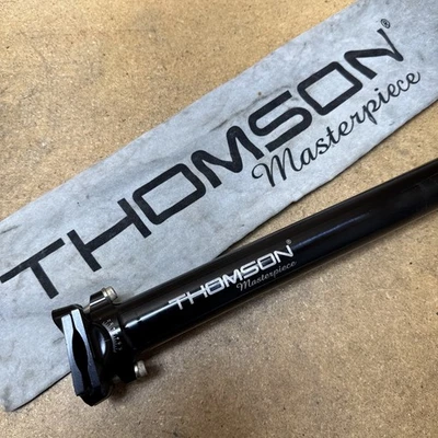 Thomson Masterpiece SP-E106 30.9 x 350 mm Seatpost USA Elite w/ Bag - Image 1 of 4