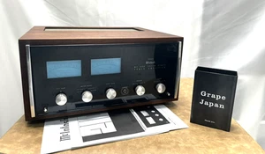 McIntosh MC2105 Stereo Power Amplifier Excellent Condition Working w/ Wood Case - Picture 1 of 11