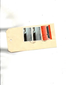 Waterton Park,AB 1989 to Pincher Creek,AB -Parcel Tag $12.00 Rate - Bild 1 von 5