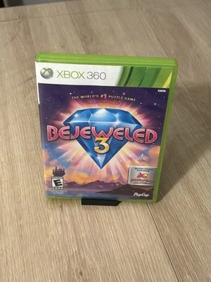 Bejeweled 3 (Xbox 360, 2011) Complete, Tested/Working! ✅ Puzzle game - Image 1 of 4