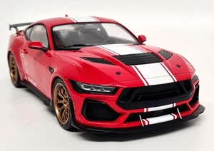 Solido 1/18 Ford Shelby Mustang Super Snake Race Red '24 Diecast Scale model car - Picture 1 of 8