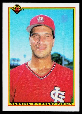 1990 Bowman Frank DiPino #187 St. Louis Cardinals - Image 1 of 2