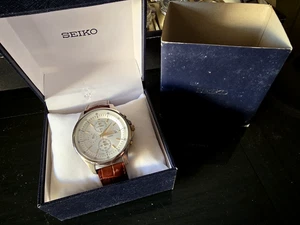 Reloj Seiko 7t92-0ny0 chronograph 100m - Imagen 1 de 3